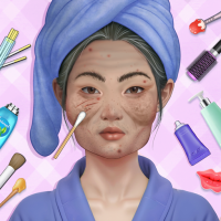 ASMR cilt bakımı oyunu